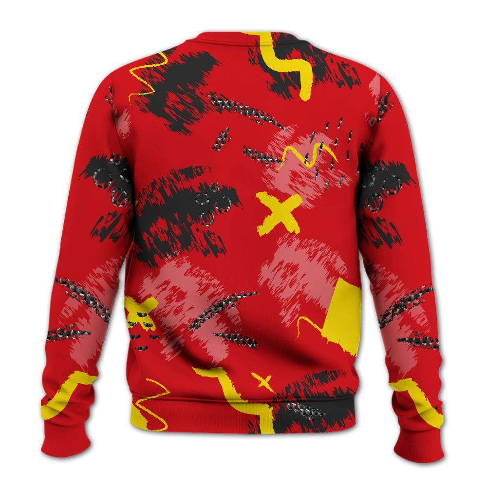 Sweatshirt To Match Ferrari 14s - Hustle Grind Pray All Over Print