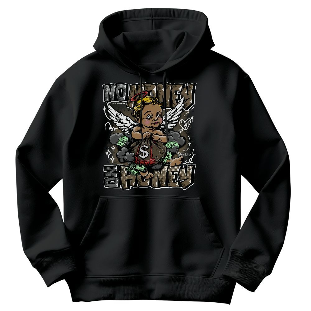 Sweatshirt To Match Olive 9s - No Money No Honey Graphic