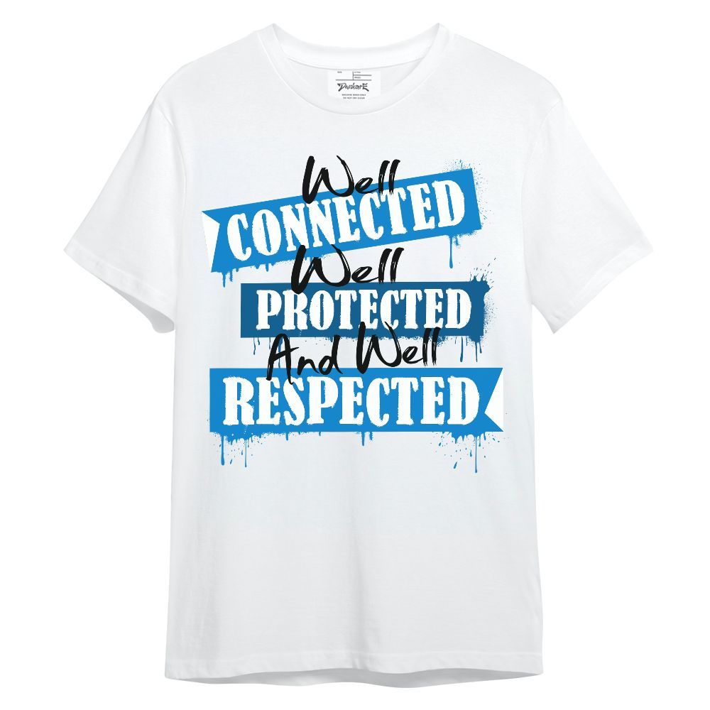 Shirt To Match Industrial Blue 4s - Dripping Connected Military Blue 4s Unisex Shirt