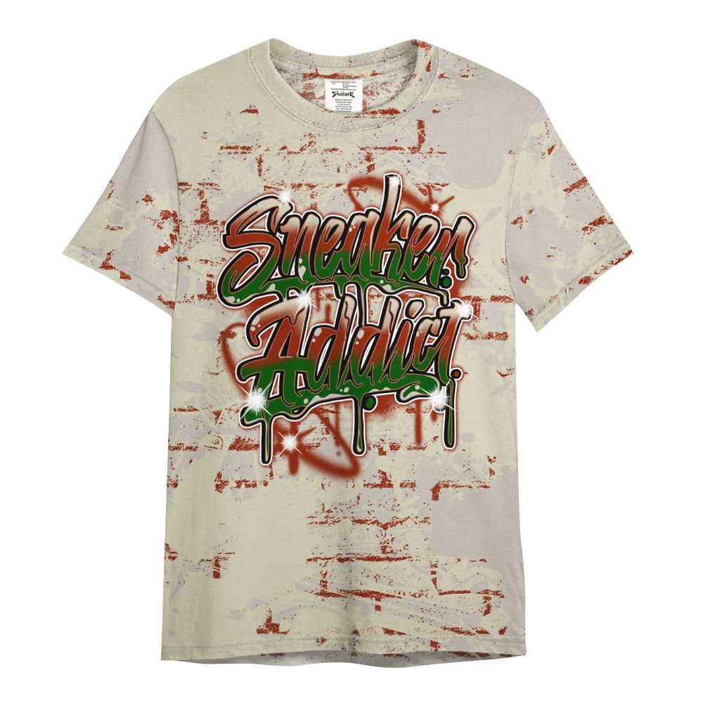 Shirt To Match El Grito 5s - Addiction Sneakers Graphic Street Art All Over Print