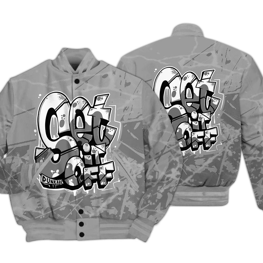 Varsity Jacket To Match Black Wolf Grey 12s - Set It Off Profound Graphic Varsity Jacket Unisex