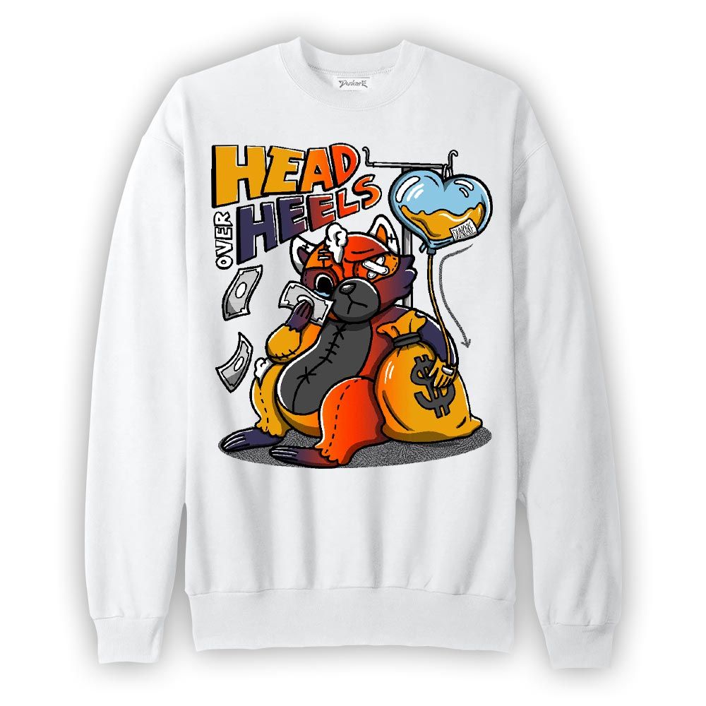 Sweatshirt To match Rio 3s Sweatshirt - Head Over Heels Raccoon Graphic