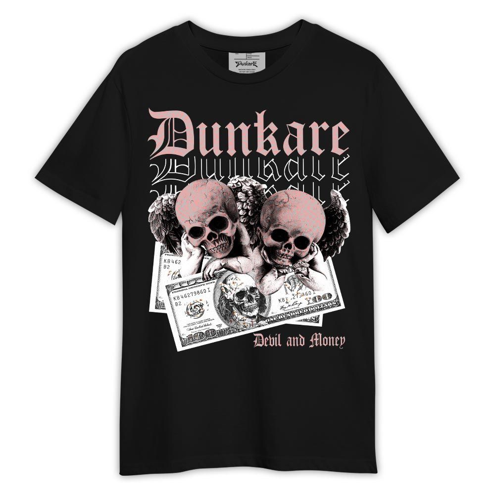 Shirt To Match Shirt Streetwear Devil And Money, Red Stardust 3s T-- To Match Sneaker Red Stardust 3s Graphic Tee NCT