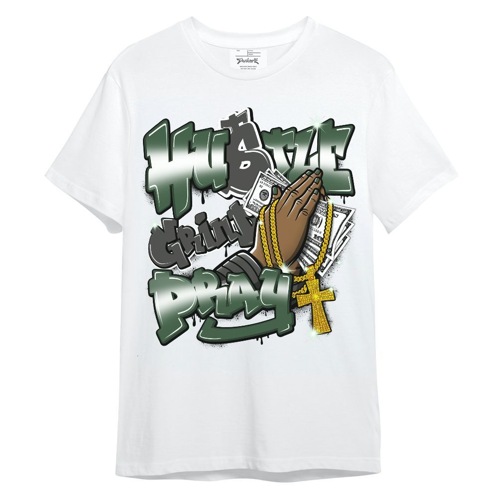 Shirt To Match Dunk Low Skateboards Black - Hustle, Money Pray Streetwear Unisex Shirt