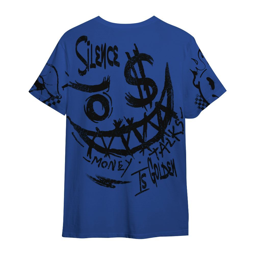 Shirt To Match Retro Hyper Royal 13s - Mouth Burning Street Style All Over Print