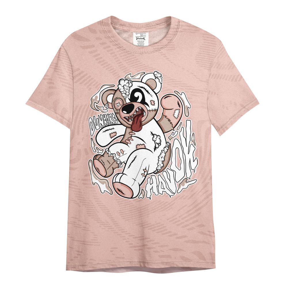 Shirt To Match Dunk Low Pink Velvet - Havok Bear All Over Print