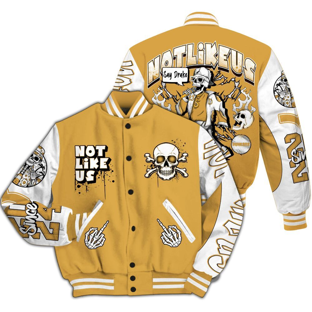 Varsity Jacket To Match Low OG Rookie Of The Year 1s - Don't Like Us All Over Print