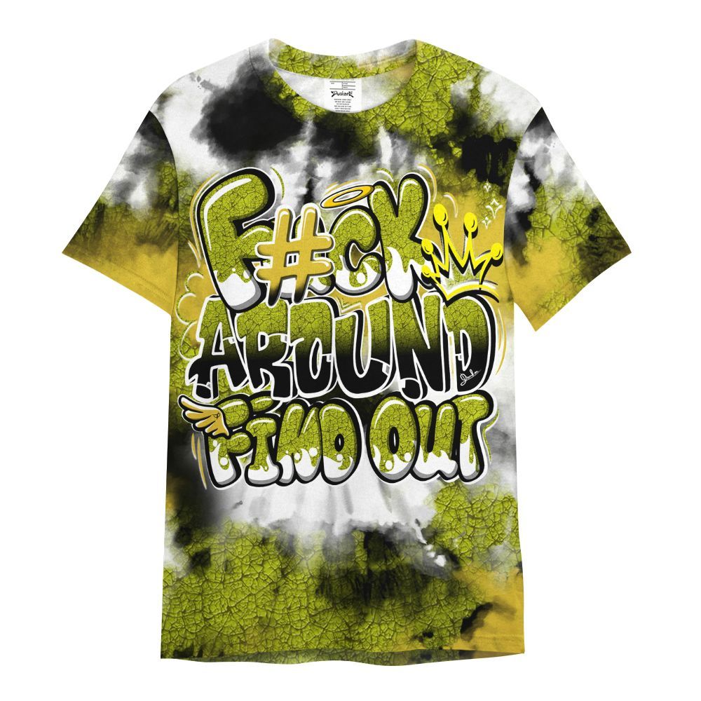 Shirt To Match Dunk Low QS Halloween Skull - Tie Dye FK Around Find Out All Over Print