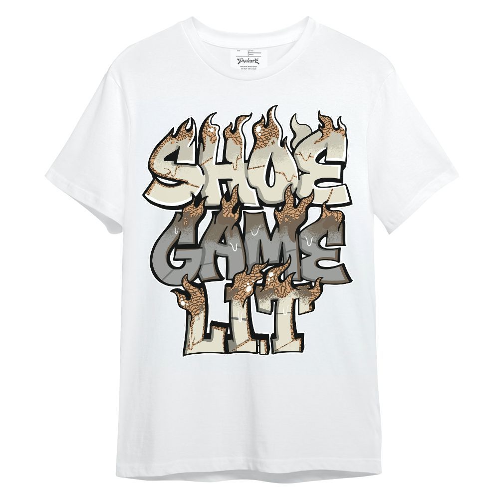 Shirt To Match Orewood Brown 3s - Shoe Game Lit Graphic Unisex Shirt