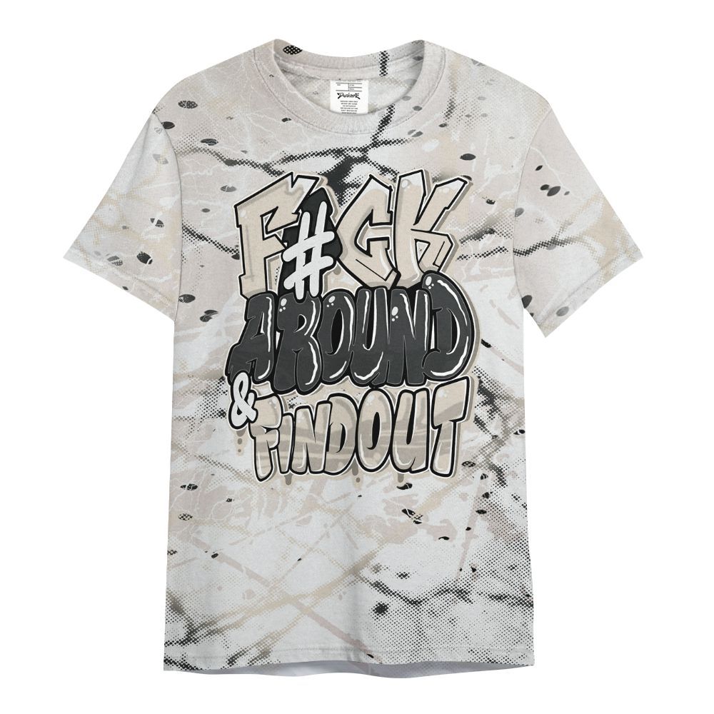 Shirt To Match Retro Reverse Metallic 5s - F Around Find Out Graphic Profound All Over Print