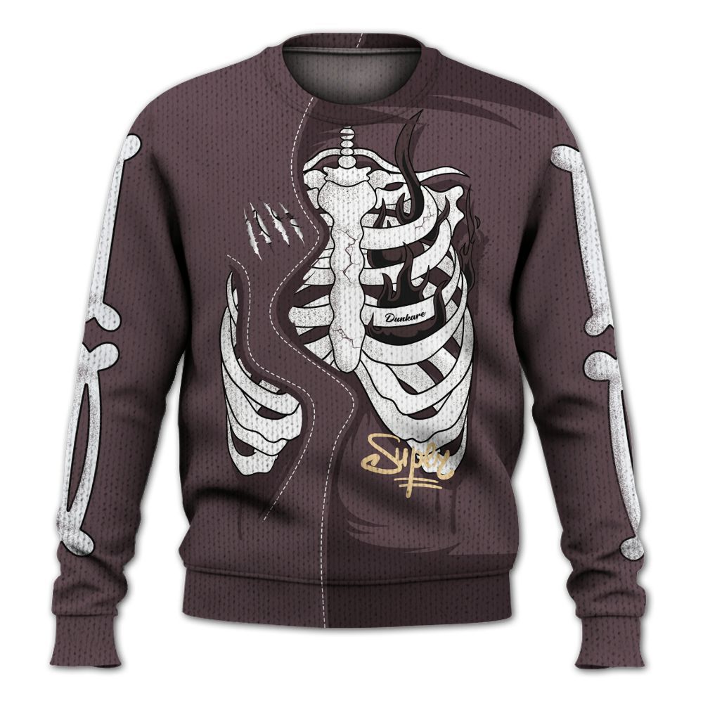 Knitted Sweater To Match AMM Black 3s - It's The Kick For Me