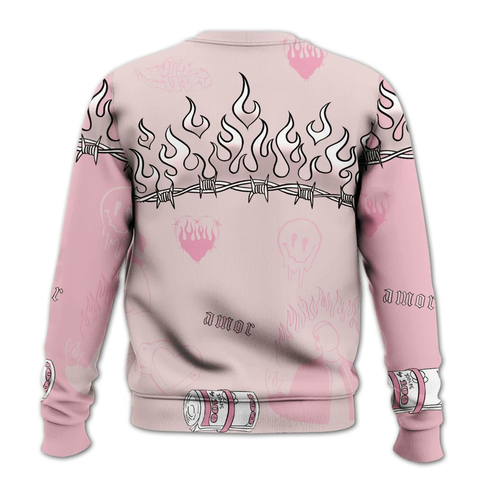 Sweatshirt To Match Dunk Low KD 17 Aunt Pearl - Snake Trust No One All Over Print