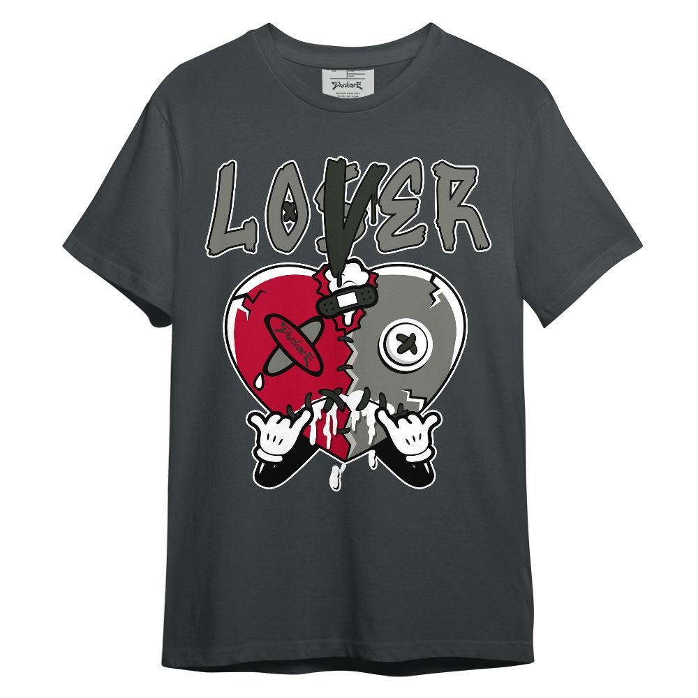 Shirt To Match Shadow 2025 10s - Loser Lover Drip Heart Graphic
