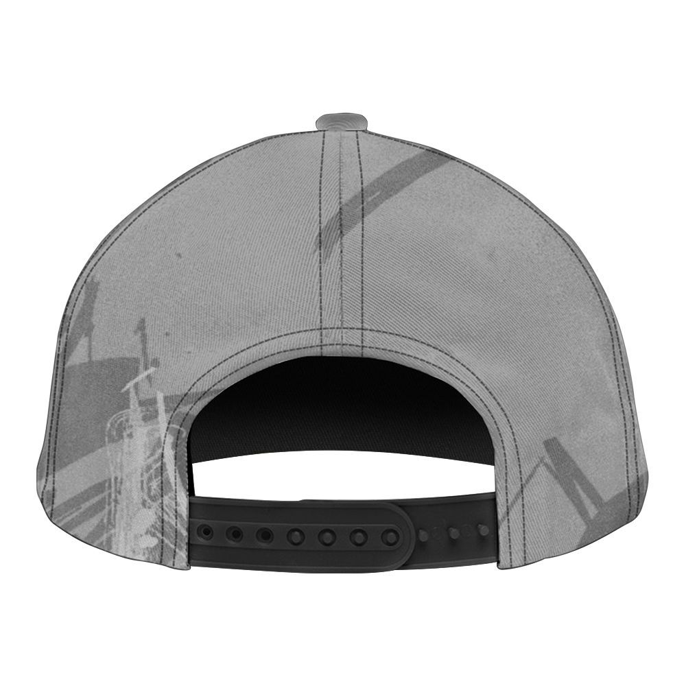 Snapback To Match Black Wolf Grey 12s - False Romance Hugz Messyz Graphic