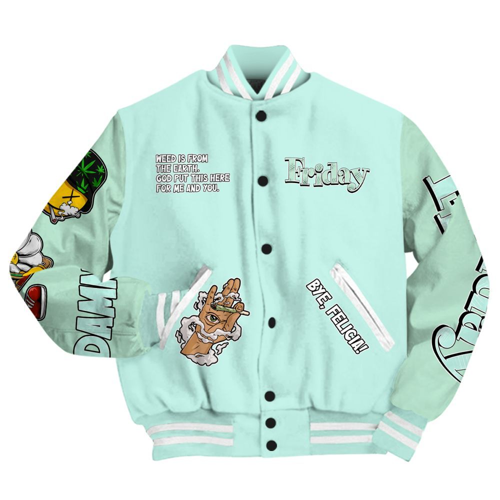 Varsity Jacket To Match Retro Low Igloo 11s - Friday Sneaker Stress Style All Over Print