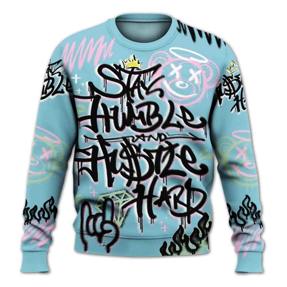 Sweatshirt To Match SB Dunk Low Visty - Humble Drip Streetwear Graffity All Over Print