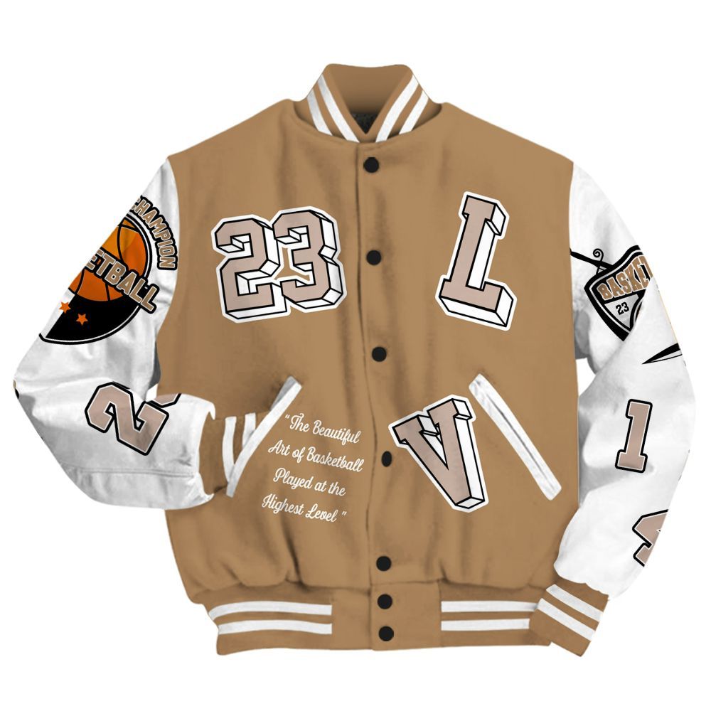 Varsity Jacket To Match Kobe 4 Gold Medal - The GOAT Got Em Streetwear All Over Print