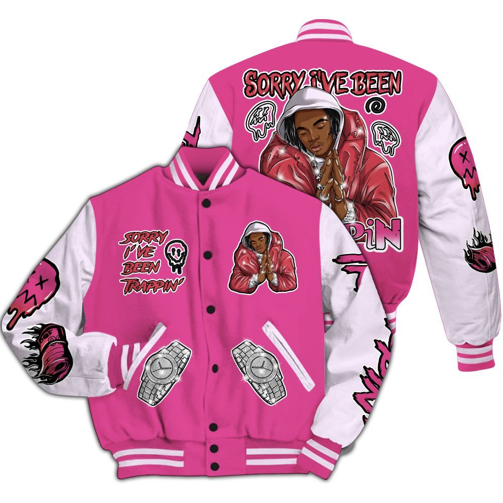 Varsity Jacket To Match KD 4 Aunt Pearl - Trappin' Unique All Over Print