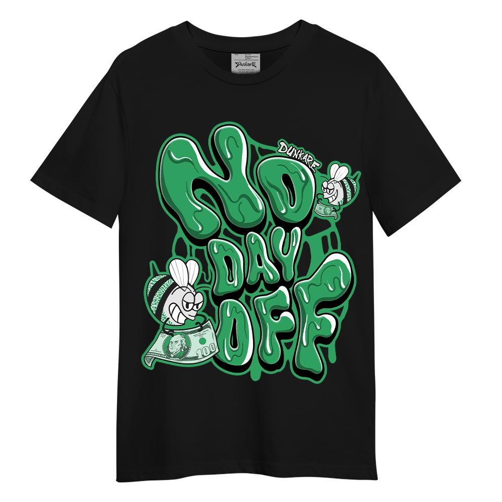 Shirt To Match T-shirt No Day Off, 3 Green Glow T-shirt To Match Sneaker 2704 PAT