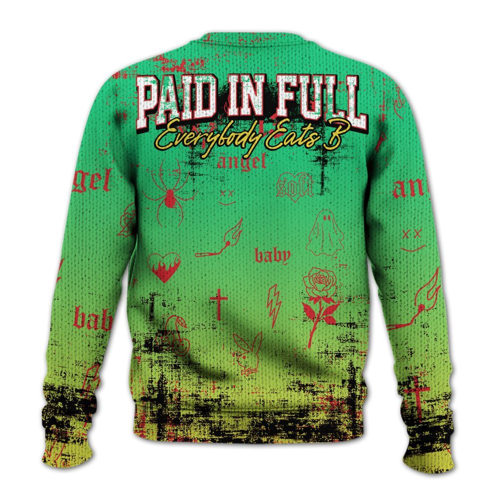 Sweater To Match Ja 3 Jurassic Park Explorer - Paid In Full Money Graphic