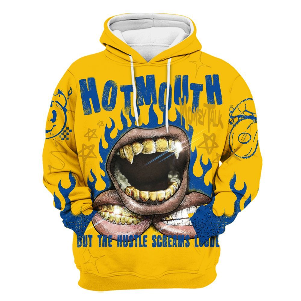 Hoodie To Match High Laney 1s - Mouth Burning Street Style All Over Print