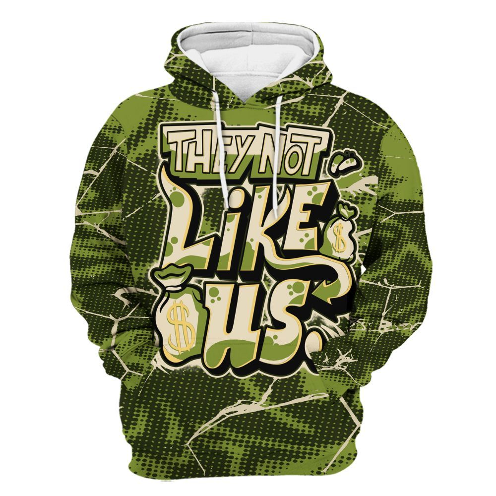 Hoodie To Match SB Dunk Low Asparagus - Dislike Us Graphic All Over Print