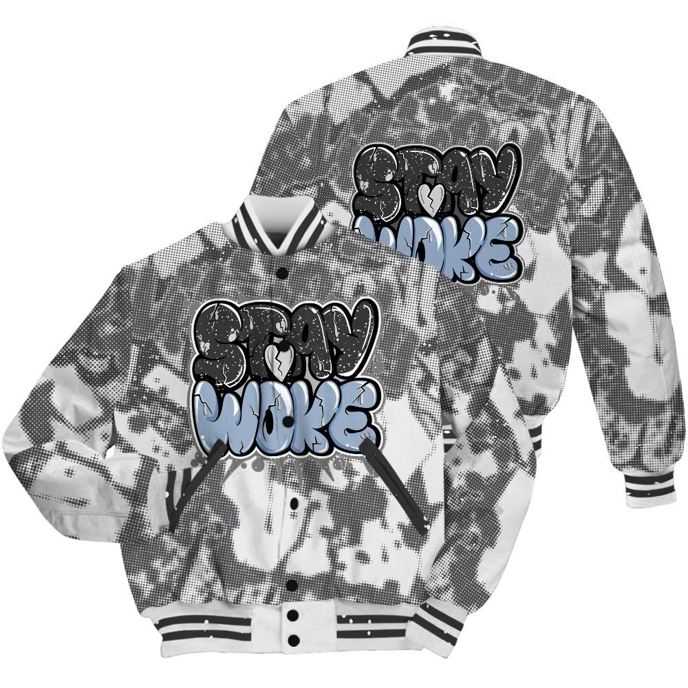 Varsity Jacket To Match Reverse Black White 6s Shirt - Stay And Woken Street All Over Print