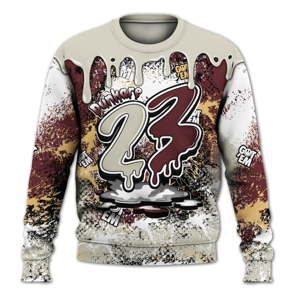 Sweatshirt To Match Legacy 312 Year Of The Snake - Dripping 23 Drip All Over Print