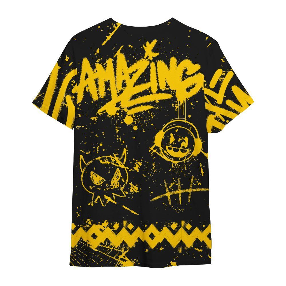 Shirt To Match Corteiz Air Max 95 Tour Yellow 5s - Friday Sneaker Crayon All Over Print