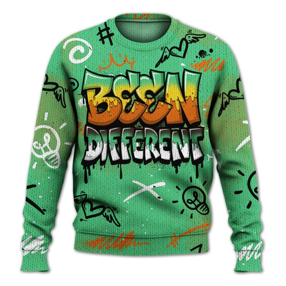 Knitted Sweater To Match SB Dunk Low Tourmaline - Drip Been Di2ferent