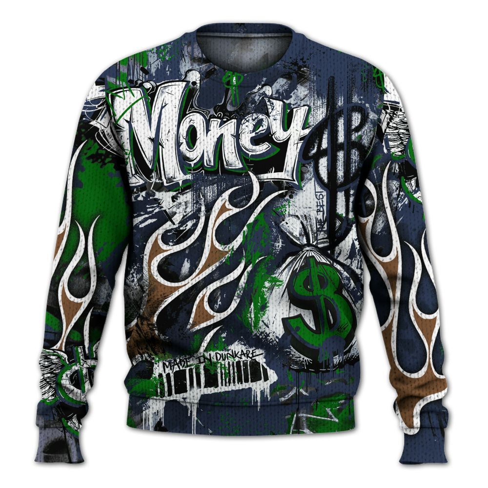 Knitted Sweater To Match Midnight Navy 13s - The Best Money