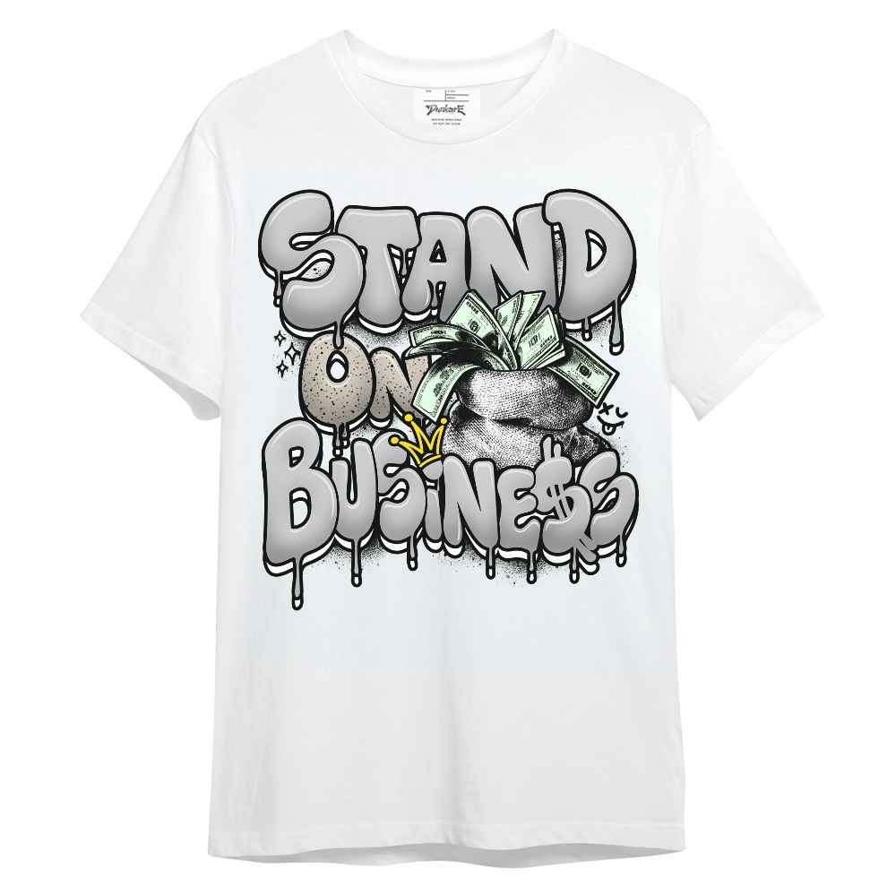 Shirt To Match Metallic Silver 2024 5s - Stand Business Unisex Shirt