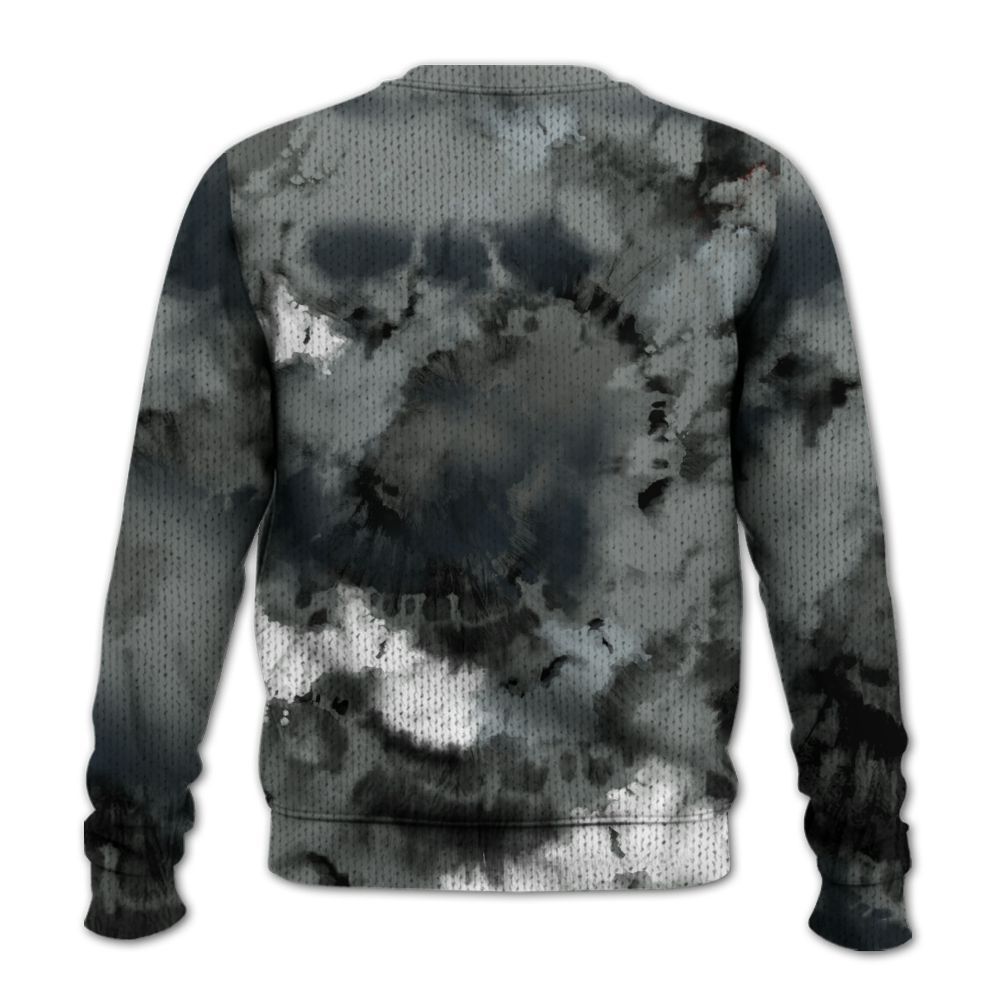 Knitted Sweater To Match Retro Georgetown 6s - God Blessed Tie Dye