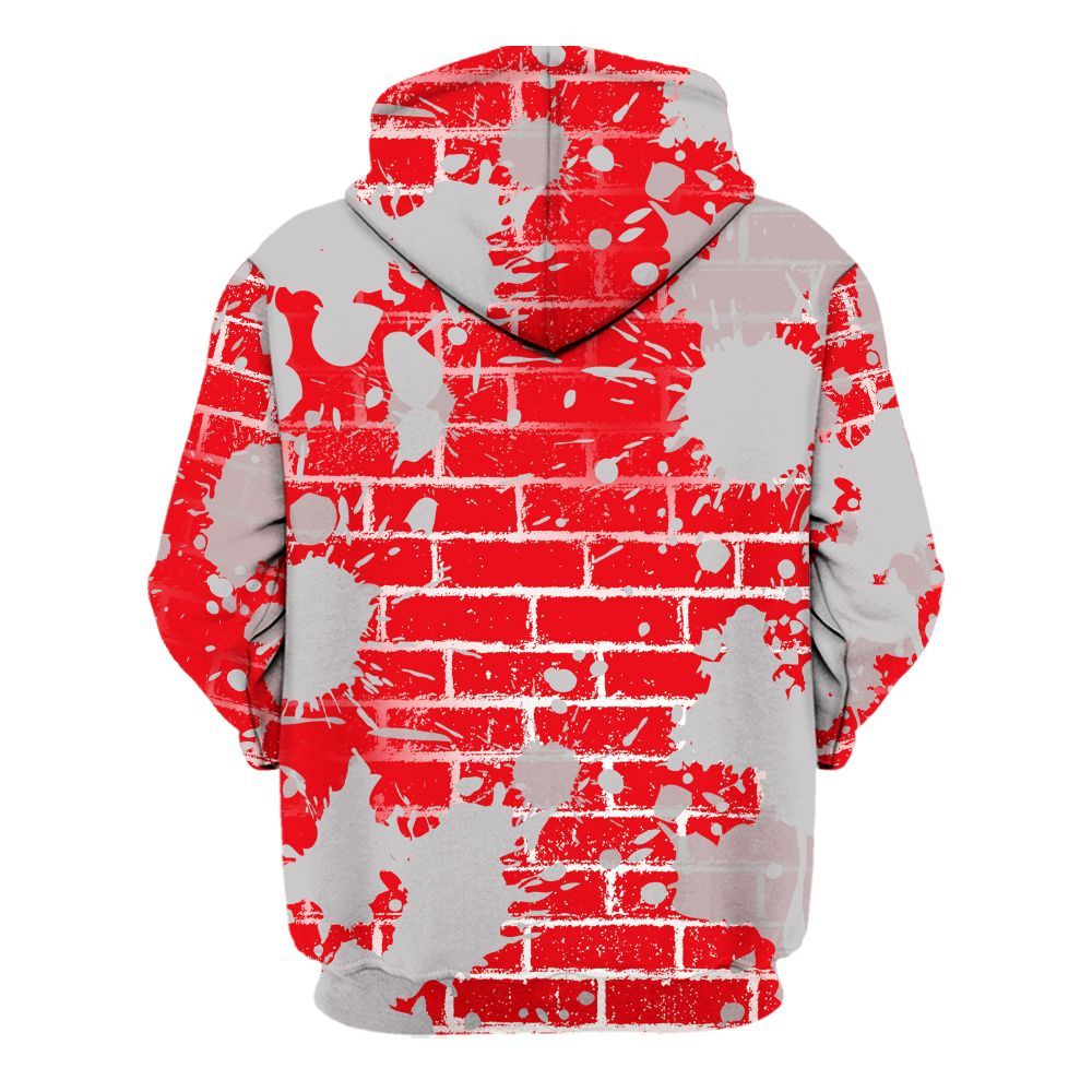 Hoodie To Match Air Max 1 Low Poly - Seeya Skeleton Brick All Over Print