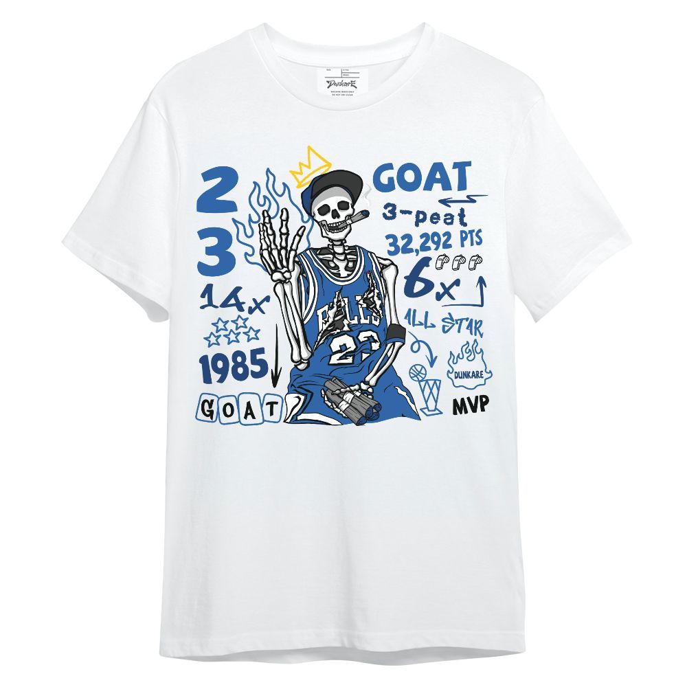 Shirt To Match Brave Blue 13s - Number 23 G.0.A.T Streetwear Unisex Shirt