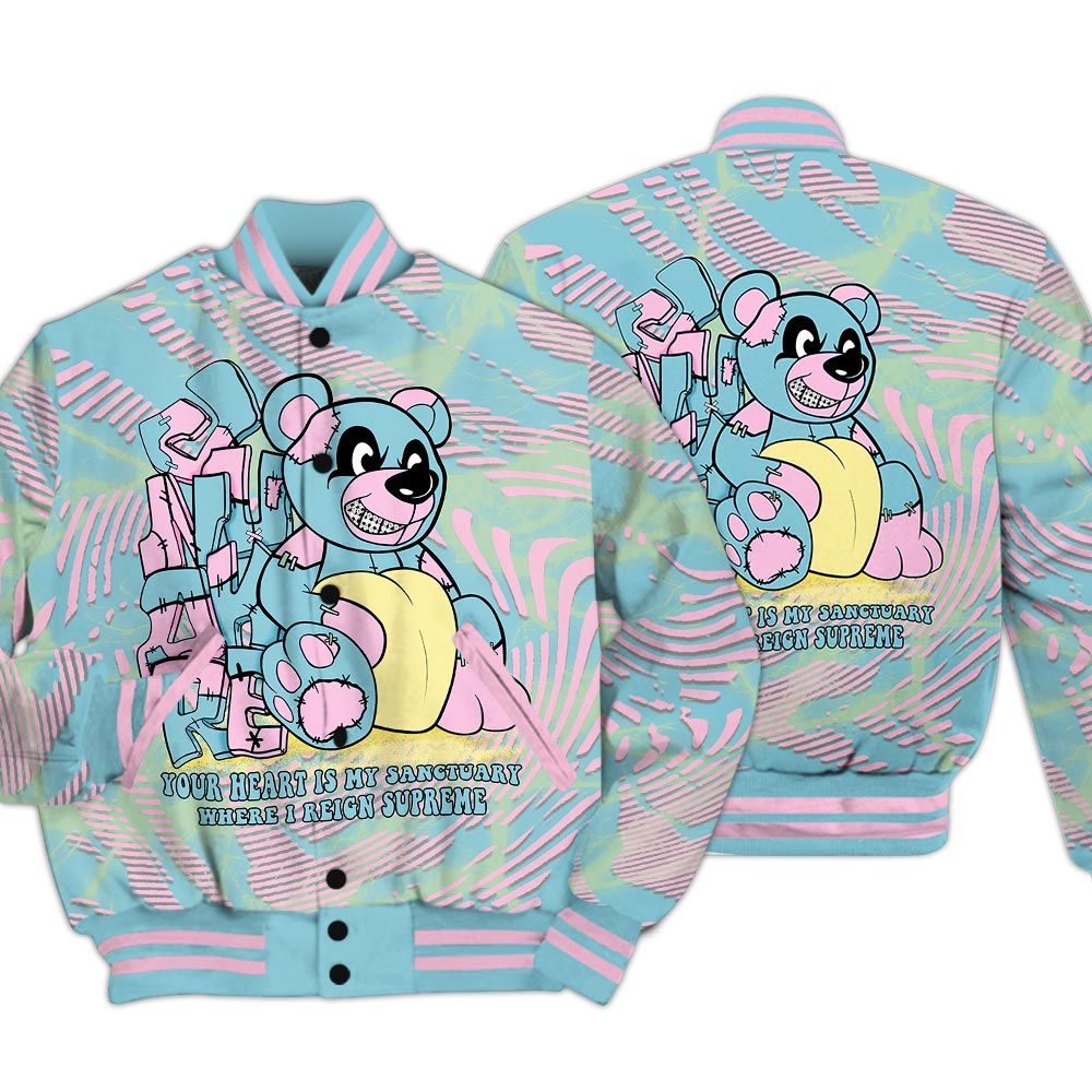 Varsity Jacket To Match SB Dunk Low Visty - Possession Bear Fume Varsity Jacket Unisex