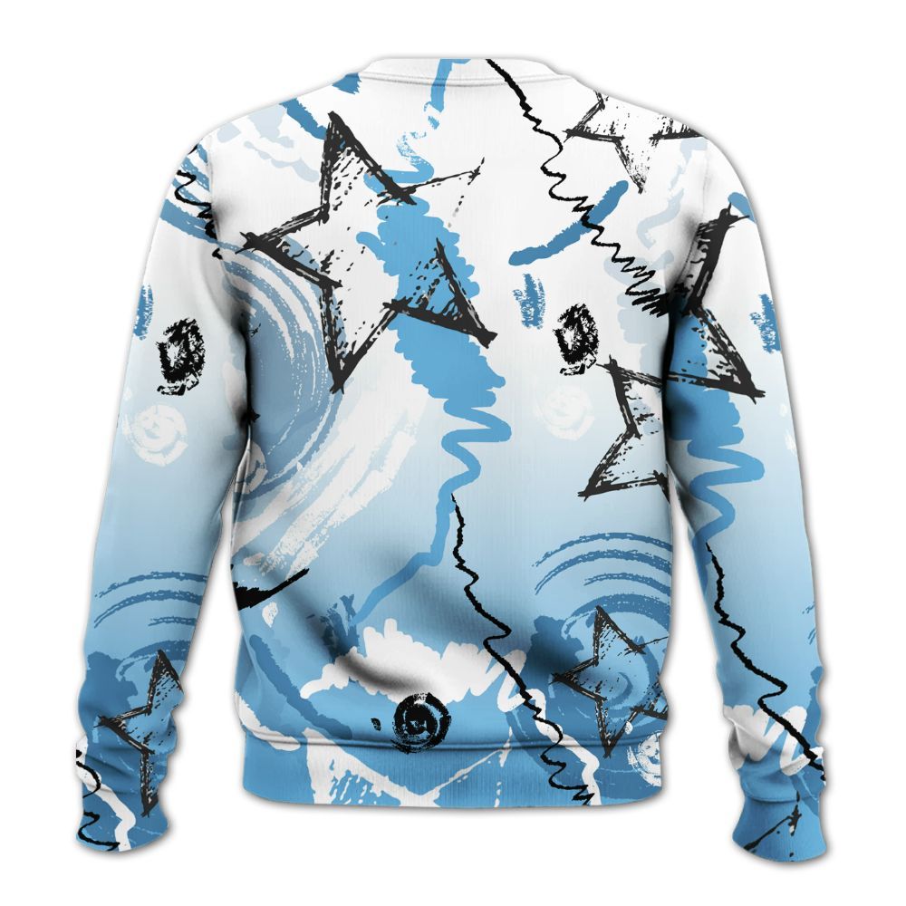 Sweatshirt To Match Melo 12s - Grind Shine Later Drip All Over Print