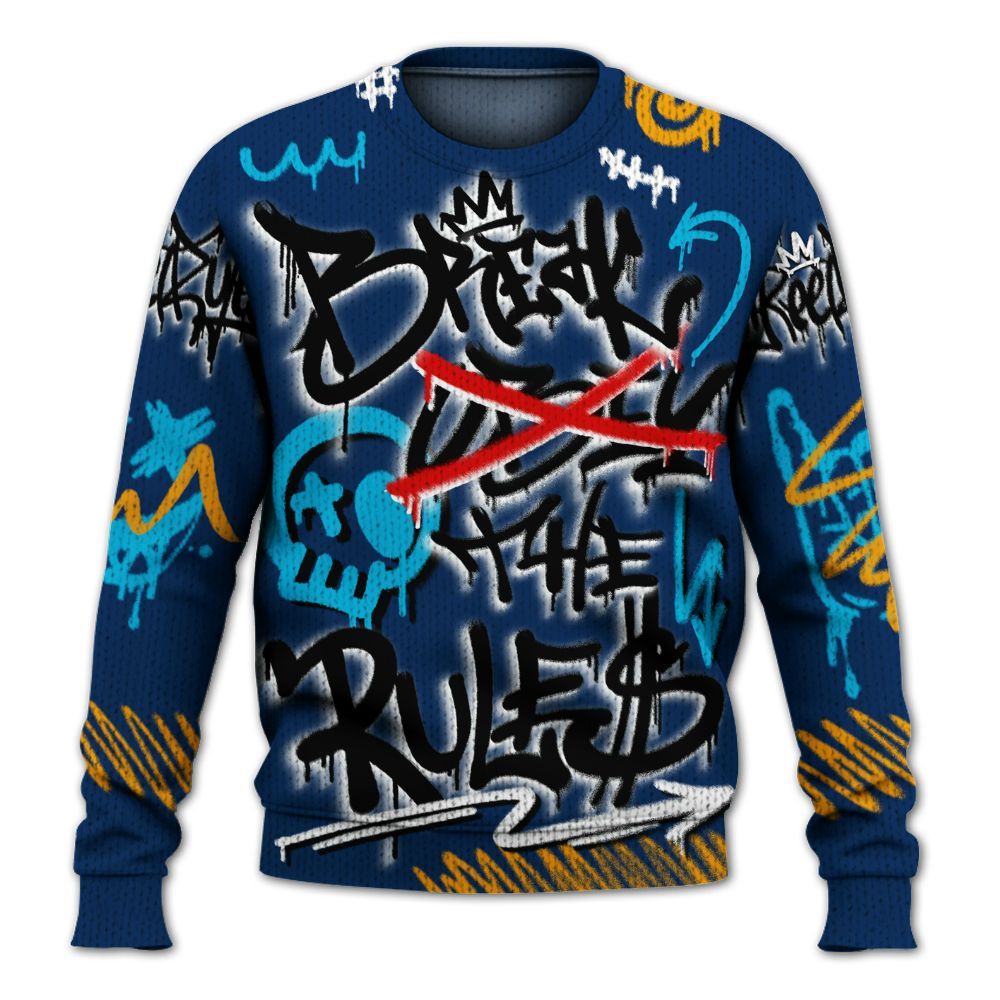 Knitted Sweater To Match Dunk Low GS Electric Algae - Break Rules Streetwear