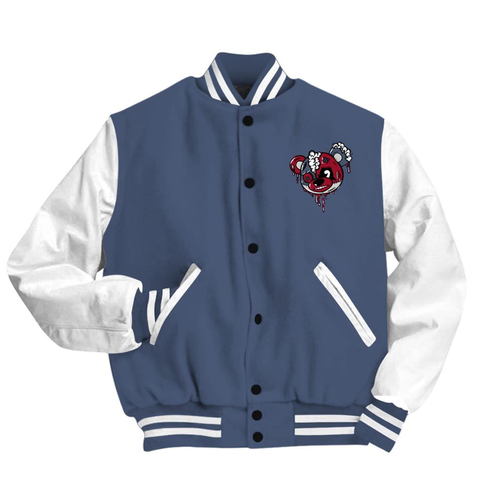 Varsity Jacket To Match Retro Olympic 6s Vasity Jacket - Hate Social Bear Vasity Jacket Unisex