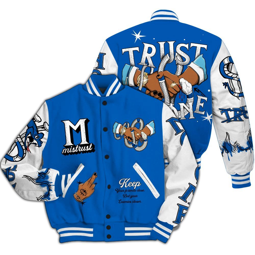 Varsity Jacket To Match Dunk Low Argon - Trust No One Snake-Bite Street Style All Over Print