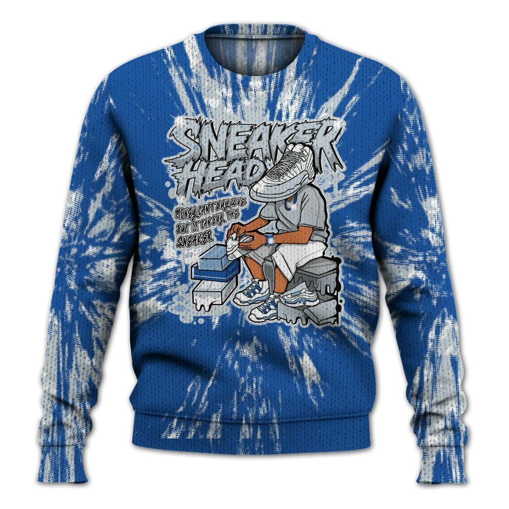 Knitted Sweater To Match Low Space Jam 11s - Sneakers Headache Graphic Luxury