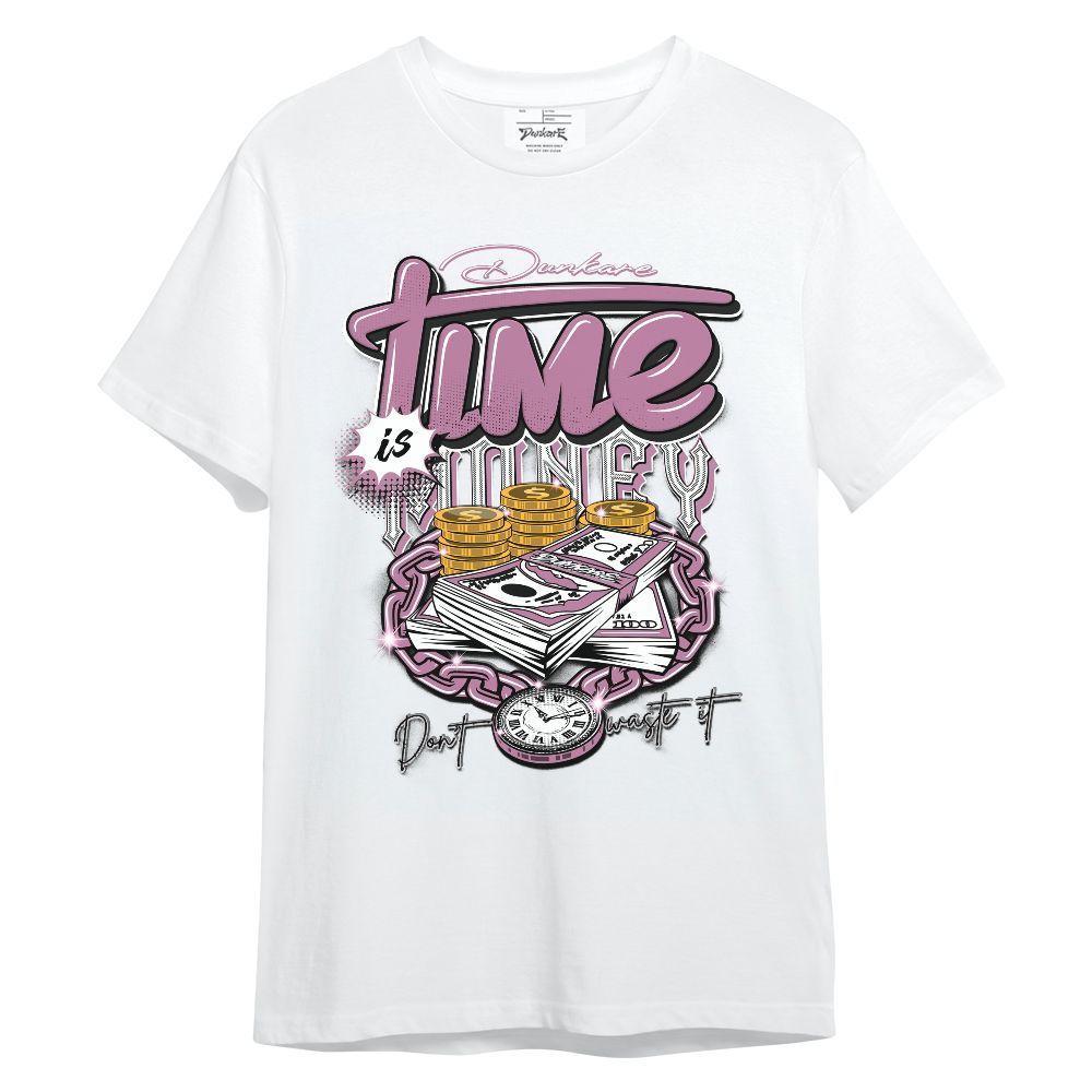 Shirt To Match Neutral Grey Black White Orchid 4s - Time Is Money Unisex Shirt