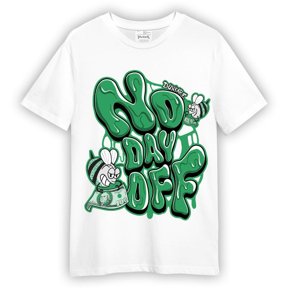 Shirt To Match T-shirt No Day Off, 3 Green Glow T-shirt To Match Sneaker 2704 PAT