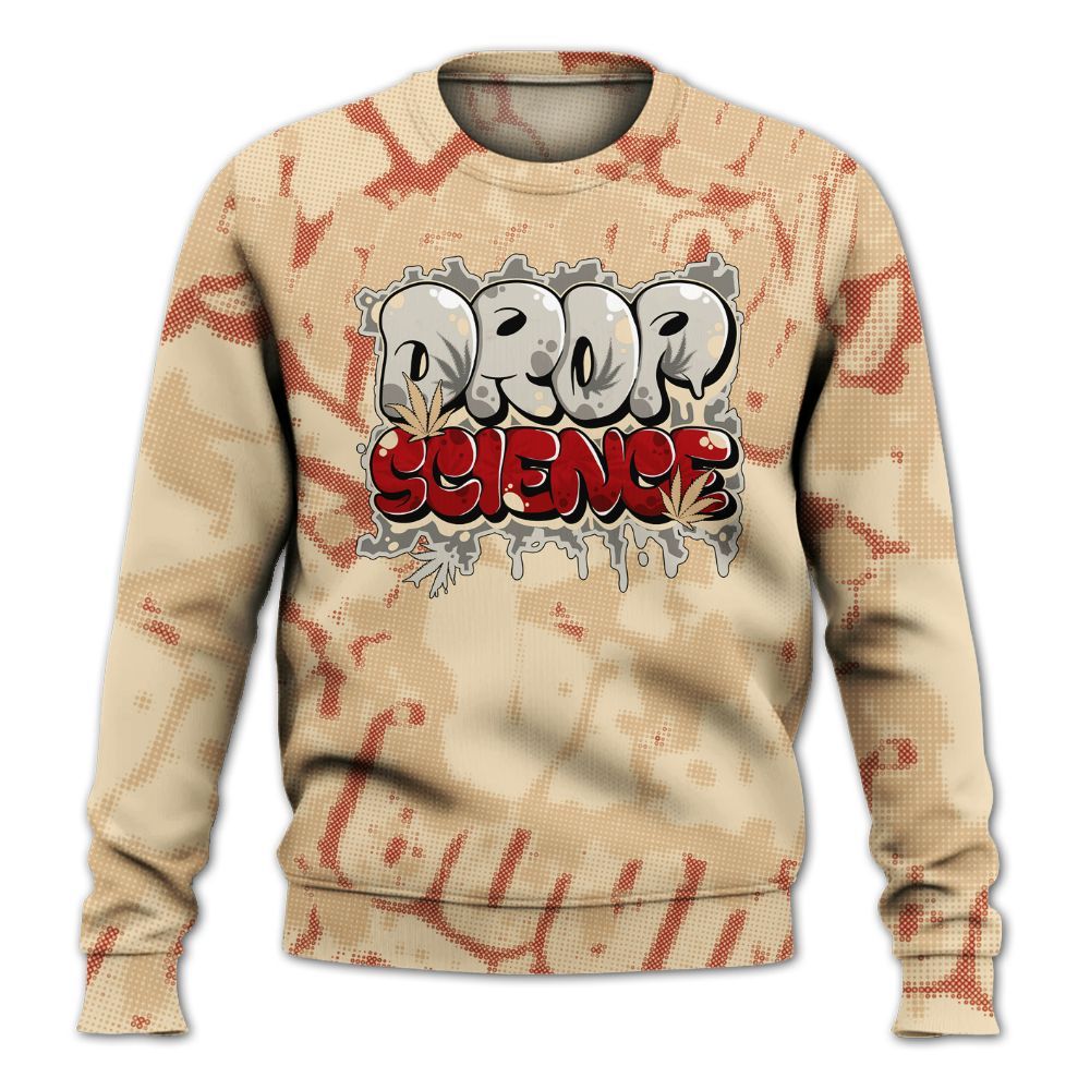 Sweatshirt To Match Dunk Low Strawberry Waffle - Drop Science Street All Over Print