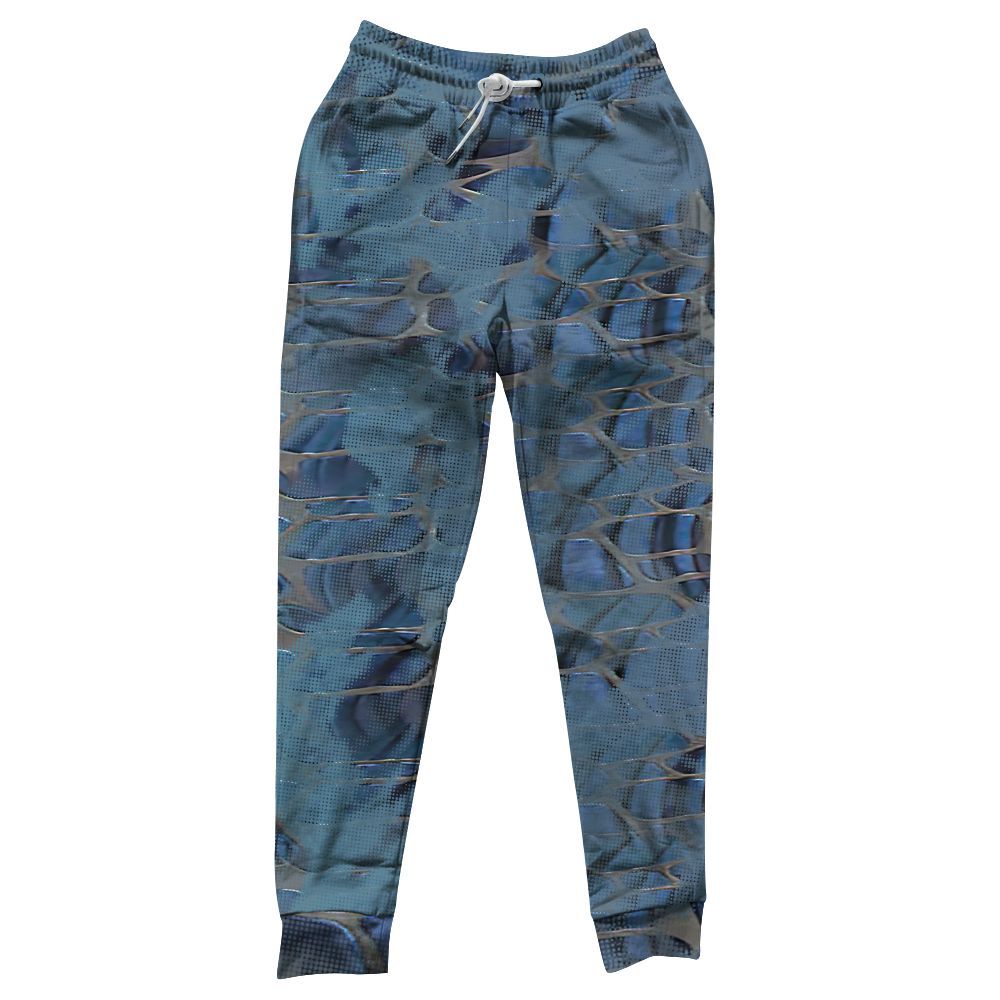 Sweatpant To Match Air Foamposite Kazuya Mishima - Abstract Halftone Graphic All Over Print
