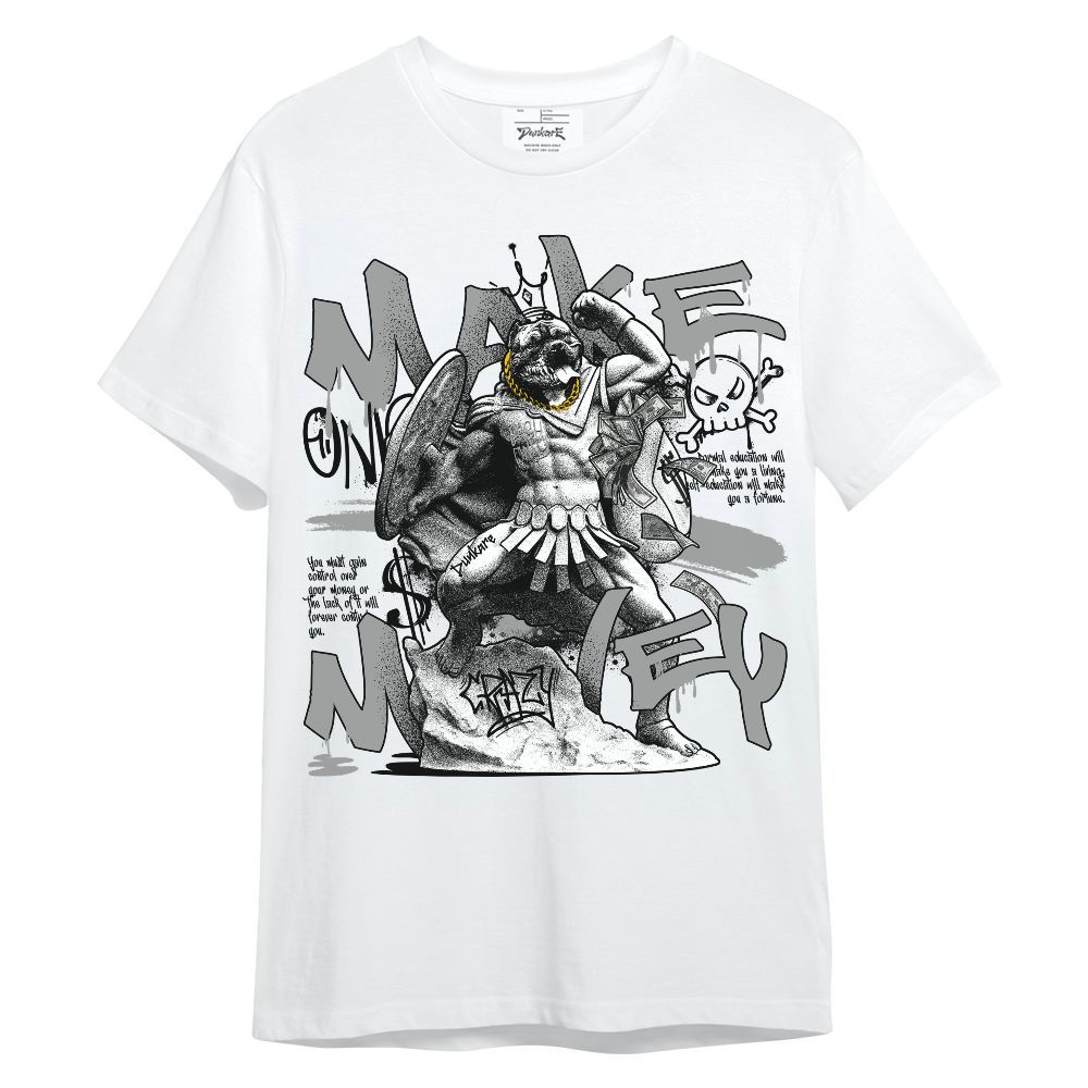 Shirt To Match Black Wolf Grey 12s - Make Money Graphic Unisex Shirt