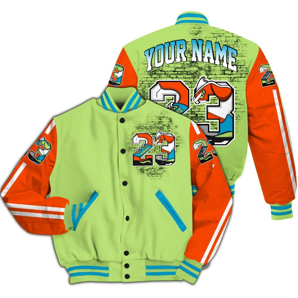 Varsity Jacket To Match Kobe 9 Elite What The Shirt, Custom Name Number 23 5s All Over Print