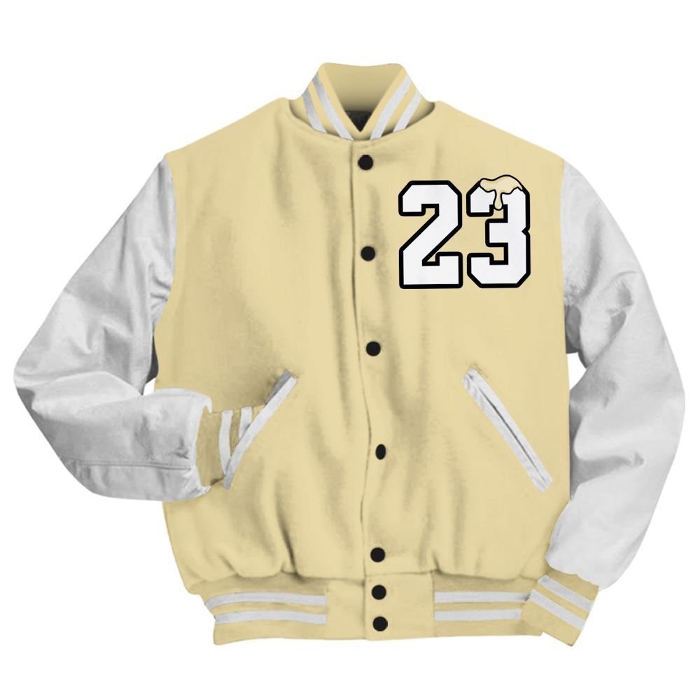 Varsity Jacket To Match Women Phantom 12s - Custom Name Number 23 Drip All Over Print