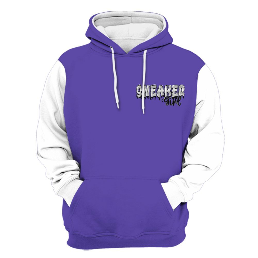 Hoodie To Match Low Hornets 1s Varsity Jacket, Custom Name Sneaker Girl Money All Over Print