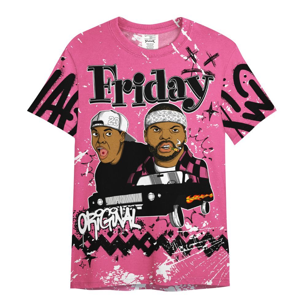 Shirt To Match Air Max SNDR Hyper Pink - Friday Sneaker Crayon All Over Print